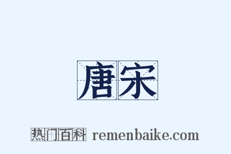 唐宋是什么意思的图片